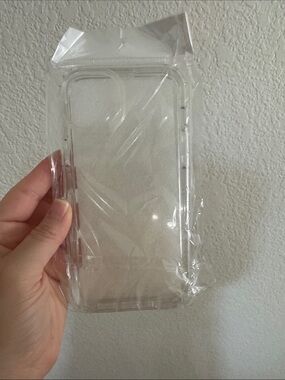 Clear Protective iPhone 15 Plus Case Shockproof NWT